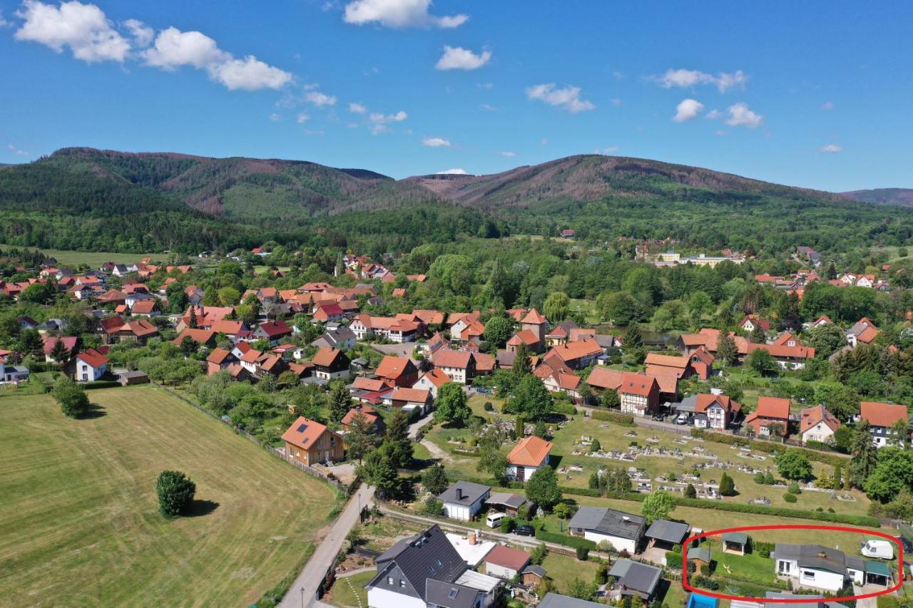 Ferienhaus Zur Lehns Mit Garten Am Harz Ilsenburg Exterior foto